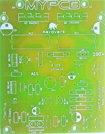 100w amplifier board image