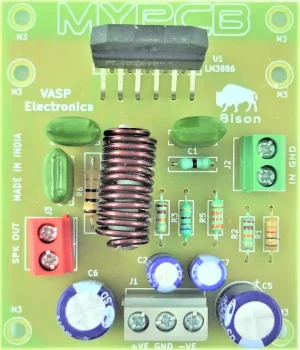 lm3886 amplifier board image