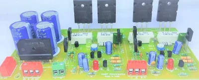 200w stereo amplifier board image