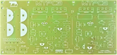 200w stereo amplifier board image