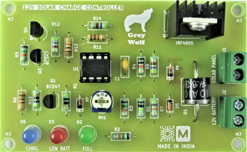 solar charge controller board img