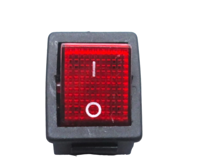 220V AC On / Off Switch with Red Light 16 A Heavy duty | vaspelectronics