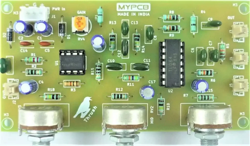 3 way active crossover board image