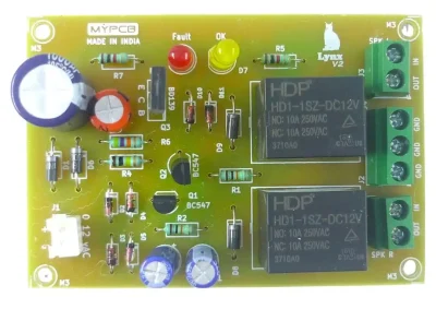 stereo speaker protection board image