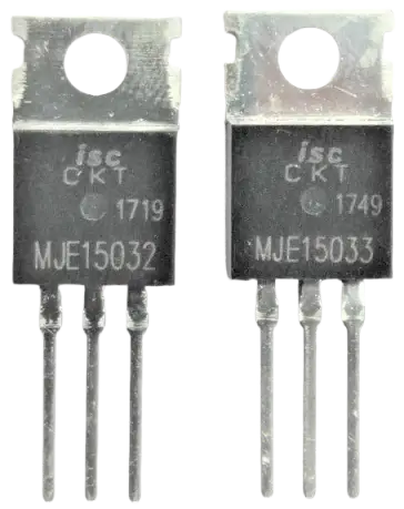 mje15032 mje15033 transistor
