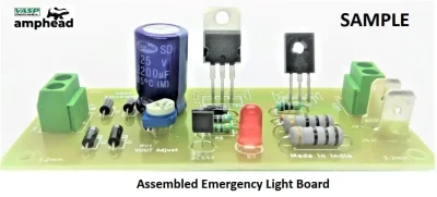 emergency light board image