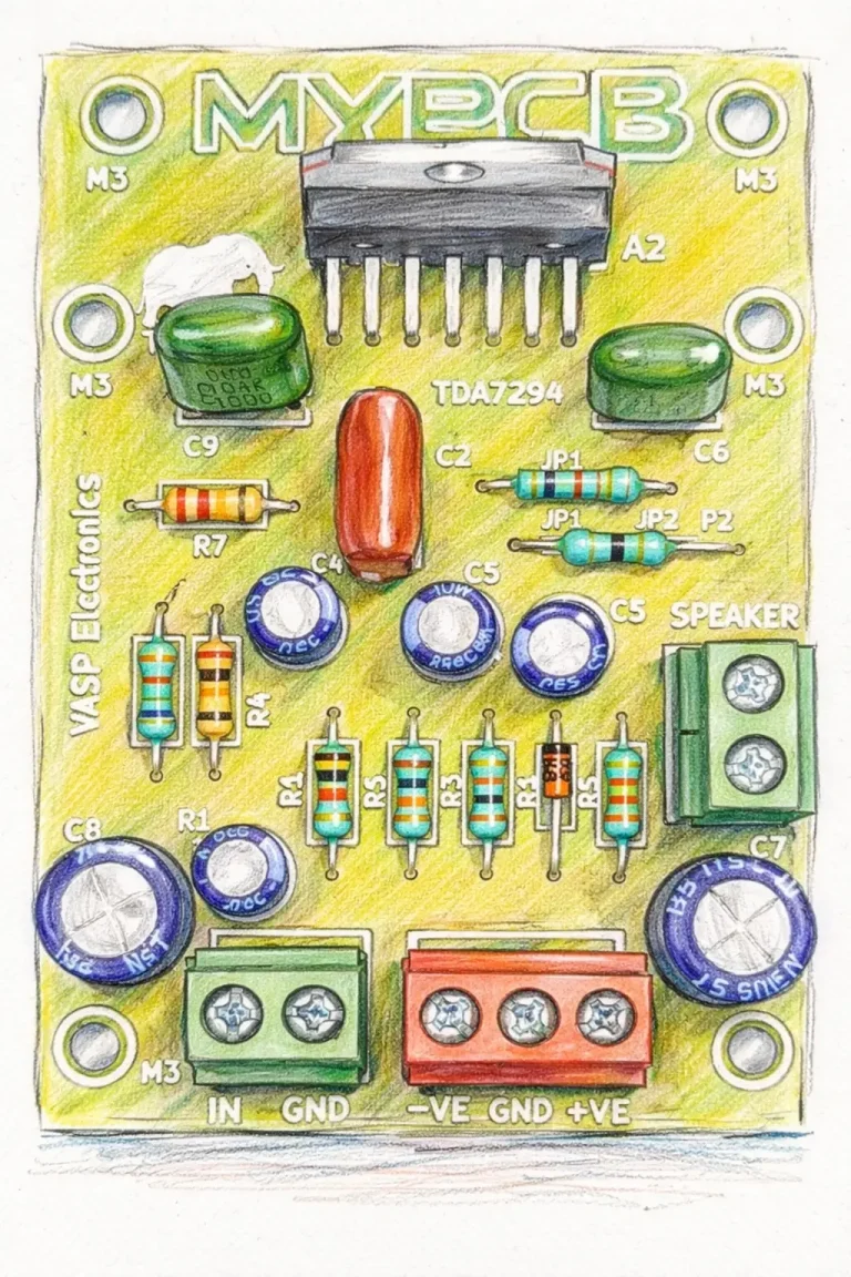 tda7294 amplifier board image