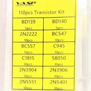 110pcs Assorted Transistor Kit