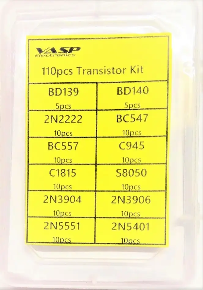 110pcs Assorted Transistor Kit