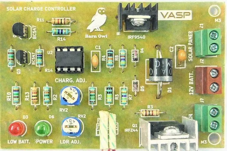 SOLAR CHARGE CONTROLLER BOARD