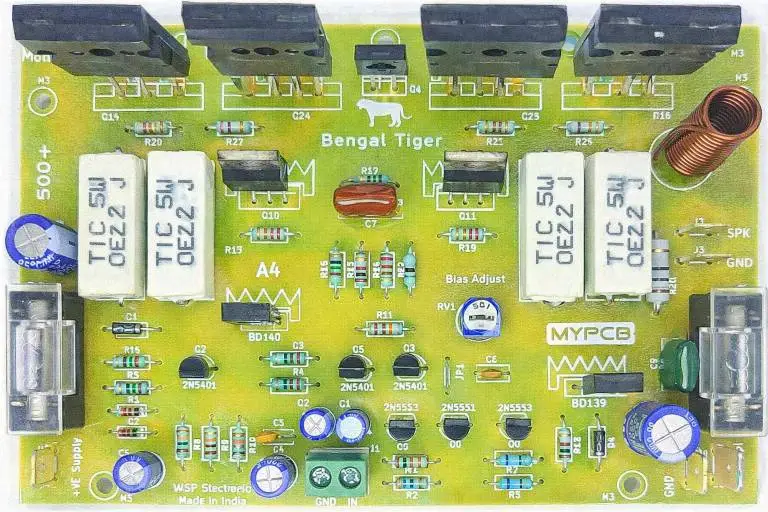400W AMPLIFIER BOARD