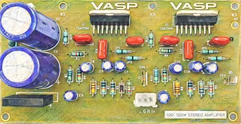 TDA7294 STEREO AMPLIFIER IMG